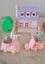 Teddy's Wonderland 1990's miniature playset (1990's) Carousel 3