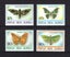 PNG - 1994 Insects / Moths Set (4) - UHM - 741/4 Carousel 1