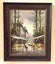 OLD European TOWNSCAPE OIL PAINTING – WOMEN HURRYING IN THE RAIN – N/NEW FRAME Carousel 3