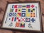 VINTAGE FRAMED " Nautical Flags " FINE HAND STITCHED TAPESTRY Carousel 1