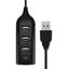 4 Port Usb 2.0 Hub 30Cm Cable Length Black Carousel 2