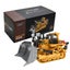 9 Channel Remote Control Bulldozer Toy With Alloy Excavator Carousel 5