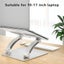 Laptop Stand Aluminum Alloy Desktop Riser Grey Carousel 5