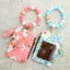 Elosung Floral Slim Card Holder Wallet With Beaded Keychain Bracelet & Tassel 4 Carousel 5