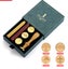 Elosung Green Box 2-Piece Retro Sealing Wax Stamp Set 11.3 X 3.6 Cm Diy Gift Kit Carousel 1
