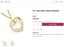 9 CT TWO TONE HEART PENDANT Carousel 1