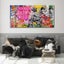 Black Friday Sell Modern Home Decor Ready to hang Canvas Print - Banksy Carousel 3