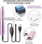 USB Charging Electric Nail File Pedicure Manicure Set Carousel 16