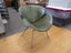 An Original New Zealand-Made Lip Chair In Green Vinyl Carousel 1