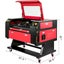 80W Co2 Laser Engraver Engraving Cutting Machine With Color Screen 700*500Mm Carousel 3