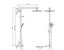 SCRATCHED RAIL - ELEMENTI SPLASH PLUS COLUMN SHOWER 3FCT BRUSHED BRASS Carousel 2