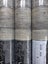 Wallpaper. Crackled Paint - Grey, Cream & Blue #35328 Lot 013 PTP. 6 roll bundle Carousel 5