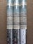Wallpaper. Crackled Paint - Grey, Cream & Blue #35328 Lot 013 PTP. 6 roll bundle Carousel 6