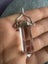 Sterling silver and clear quartz pendant Carousel 1
