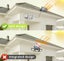4-Headed Outdoor Solar Motion Sensor Light (333 LED) Carousel 4