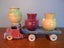 =GORGEOUS Crown Lynn MINI VASES X3= Carousel 1
