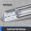 Drawer Slide Runner Cabinet Rails Track 1472mm to 2946mm 220kg Carousel 7