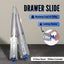 Drawer Slide Runner Cabinet Rails Track 1472mm to 2946mm 220kg Carousel 5