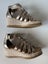 Minx "Annette" Bronze Metallic Wedge Shoes Size 38 Carousel 4