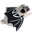 Creative Bat Wings Pet Costume Fun Halloween Outfit for Dogs and Cats Carousel 1
