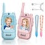 Rechargeable Video Walkie Talkies 2 Pack Handheld Radios for Kids Outdoor Play Carousel 1