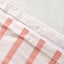 Dreamaker Baby Bask Washed Cotton Yarn Dyed Stripe Duvet Cover Set Coral Cot Carousel 5