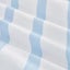 Dreamaker Baby Bask Washed Cotton Yarn Dyed Stripe Duvet Cover Set Sky Cot Carousel 4