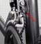 Front chain guide protector carbon Carousel 1