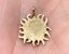 Solid 14ct Gold Sun Pendant - 2.30 grams Carousel 4