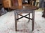 A French Country Style Solid Oak Circular Side Table Carousel 4
