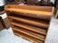 Vintage Solid NZ Kauri Open Bookshelf or Display Shelf Carousel 5