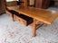 A Quality Vintage Chinese Solid Elm Coffee table Carousel 7