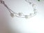 Natural White Freshwater Pearl Sterling Silver Bracelet - #PLB1 Carousel 5