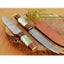 13" Superb Damascus Steel Blade Bowie Knife Hand Made With Brass Guard RRP 500$ Carousel 1