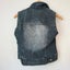 Juan Fi Size L (Suit Size 8-10_ Women's Blue Denim Vest Carousel 6