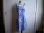 MESMERISE DESIGNER PRETTY VINTAGE STYLE BLUE FLORAL COTTON SUMMER DRESS 22 Carousel 1