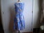 MESMERISE DESIGNER PRETTY VINTAGE STYLE BLUE FLORAL COTTON SUMMER DRESS 22 Carousel 3