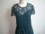 LOVELY DESIGNER DK. EMERALD GREEN LACE SPECIAL OCCASSION /PARTY DRESS 16 Carousel 2
