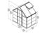 Maze Hybrid 6' X 4' Greenhouse - Charcoal Gray Carousel 3