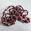 Vintage Murano Millefiori Glass Bead Necklace – Long Length, Vibrant Red & Black Carousel 3