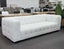 Boucle Sofa 3 Seater Cream White Carousel 2