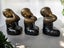 Shaolin Buddha Statue - Fibre Cement - Set of Three - Black & Gold Finish Carousel 2