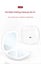 Elosung 2 Piece Green Portable Led Makeup Mirror Rechargeable Compact With 3 Col Carousel 3