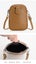 Elosung Black Chic Crossbody Phone Bag - Womens Pu Leather Mini Shoulder Purse W Carousel 5