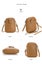 Elosung Black Chic Crossbody Phone Bag - Womens Pu Leather Mini Shoulder Purse W Carousel 6