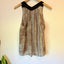 Storm Size 8 Snake Print Cotton / Silk Sleeveless Top Carousel 4