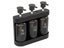 Shampoo & Body Wash Dispensers - 3 Pump Bottle Set - Wall Mounted Holder Carousel 1