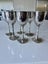 6 x SILVER PLATED GEORGEOUS ELEGANT GOBLETS Carousel 1