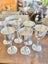 6 x SILVER PLATED GEORGEOUS ELEGANT GOBLETS Carousel 3
