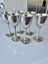 6 x SILVER PLATED GEORGEOUS ELEGANT GOBLETS Carousel 16